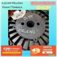 0.45 EMAIL HELLENIC SUN COPPER WIRE SIZE 0.45 mm for DYNAMO REWINDING COIL TRANSFORMER TAMIYA FAN GE