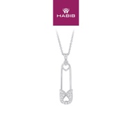 HABIB Diamond Necklace in (Safety Pin) 375/9K Gold 559970323