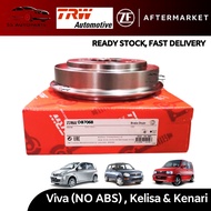 TRW Perodua Viva (Without ABS) , Kelisa, Kenari Rear (Belakang) Brake Drum (1 piece)