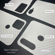 Skin Carbon OPPO A3S / A15 A15S A31 A16 Anti Gores