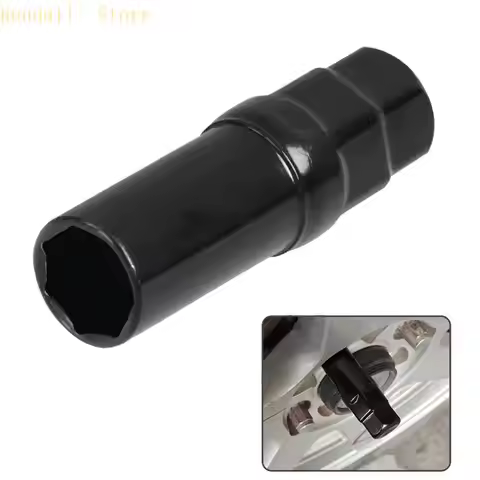 7 Spline Lug Nut Drive Tuner Key Tool Wheel Lug Nut Socket Removal Tool 16.5mm Replacement 7 Point W