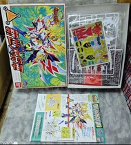 BANDAI TAMASHII SD GUNDAM SD高達 BB戰士 120  新SD戰國傳 傳說之大將軍編 新世大將軍 可動模型人形 1991年絕版商品未開封新品入手不可極希小品100%真正原裝日