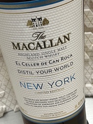 The Macallan ”Distil your World New York” rare whisky