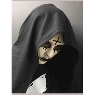 Topeng Badut Halloween , Topeng Lucu Wajah Hantu , Topeng Dendam Seram , Topeng Peranan Pesta Tarian