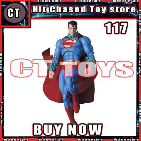 New CT Toys Superman Batman Hush 117 Version Dc Super Man Anime Action Figures Figurine Statue Model