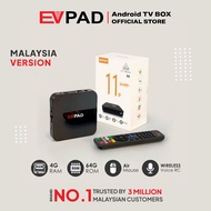 EVPAD 11P Android12电视盒 4G+64G Remote Control 版本2025