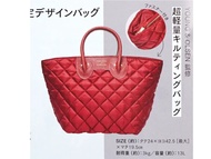 แท้ ใหม่ CHANEL2HAND99 YOUNG &amp; OLSEN The DRYGOODS STORE QUILTING BAG RED กระเป๋านิตยสารญี่ปุ่น กระเป๋าถือ LONGCHAMP