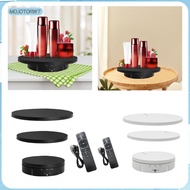 [mojotorw7] Motorized Rotating Display Stand Load 8kg 3 Angles of Rotation with Remote