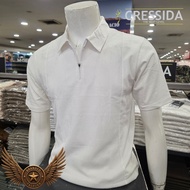 CRESSIDA SHORT-SLEEVED COLLAR T-SHIRT 2225K077P WHITE
