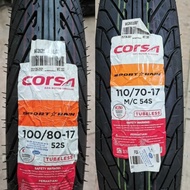 Tayar Corsa Sport Rain 100/80-17 & 110/70-17