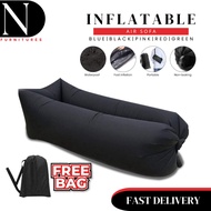 ️NETHOME ️Inflatable Sofa Wind Picnic Camping Air Lazy Sofa Lounge Bed / Camping Lamzac Air Sofa