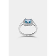 Glow Aquamarine Ring 015