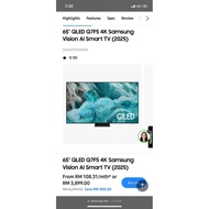 SAMSUNG TV QLED 65inci