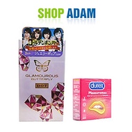 Bao Cao Su Gai Jex Glamourous Butterfly Dot Type (H8) - Kèm BCS Có Gai Durex Pleasuremax (H3) - 100%