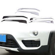 【Blink】Chrome Front Bumper Trims Bezel Decoration Accessories For BMW For X1 F48 2016-2019