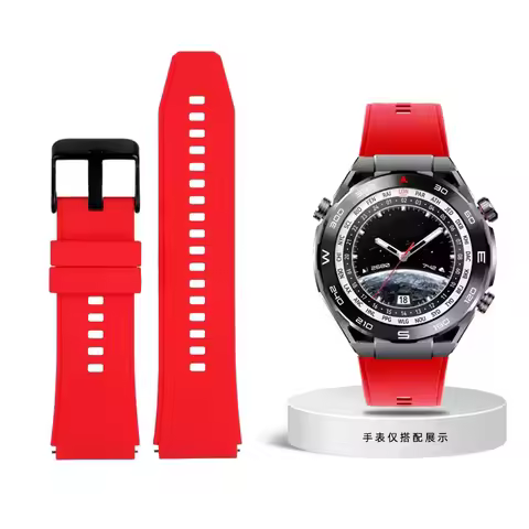 22mm Watchband For Huawei Watch Ultimate Wristband,Silicone Strap Bracelet Wristband for Huawei Ulti