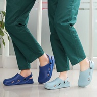 Operating Room Slippers Operating Shoes Operating Room Slippers Men Women Medical Anti-slip Baotou D