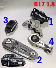 เซตสุดคุ้ม!!! ยางแท่นเครื่อง-แท่นเกียร์ นิสสันซิลฟี่ NISSAN SYLPHY เครื่อง 1.8 L AT B17 (4 ตัว) / EN