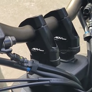 Motorcycle Handlebar Riser Bar Mount Handle Heightening Clamp Pit Motorbike Accessories For Honda ADV160 ADV 160 2023