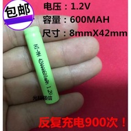 Nickel Hydrogen Rechargeable Electronic Drawing Recording Pen Battery 1.2V AAAA 600MAH Audio Recordi