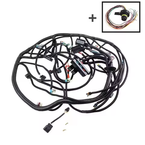 for 2006-2015 LS3 LS2 6.2L Standalone Harness 6L80E 6L90E 58X Drive By Wire DBW