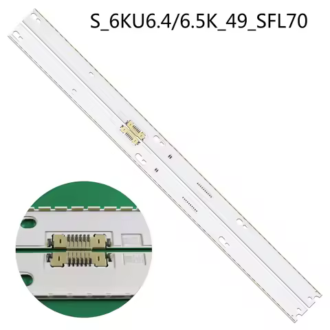 LED Strip For Samsung UE49KU6502 UE49KU6509 49KU6400 49KU6500 UE49MU6650 UE49MU6445 UN49KU6450 UE49K