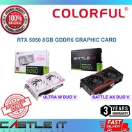 Colorful RTX 5050 8GB GDDR6 Ultra W Duo V / Battle Ax Duo V GPU Graphic Card