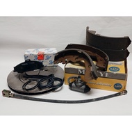 FORD RANGER PE 2.5 WL 1998-02 FRONT BRAKE PAD BRAKE DISC BRAKE HOSE CALIPER REPAIR KIT & SHOE