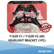 Yamaha Original Y16ZR V1 / Y16ZR V2 ABS Headlight Stay / Bracket / Tapak Lampu Depan - BAX-H4118-00 