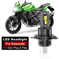 1/2PCS H4 Led Headlight 9003 For Kawasaki Z750 Z1000 GPZ500 GPZ900 Ninja 250 650 ZX9R Z650 VersyX300