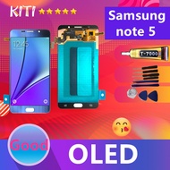 (งาน ic แท้) (OLED)For Samsung Note 5/N920 งานแท้จากโรงงาน อะไหล่หน้าจอพร้อมทัสกรีน หน้าจอ LCD (หน้าจอบาง)