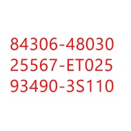 Car styling High Quality  93490-3S110  25567-ET025 84306-48030 LOCW