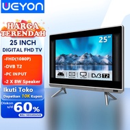 （Clearance Sale）WEYON Sakura TV LED Digital 24 inch 25 inch TV FHD Ready Digital TV Digital murah pr