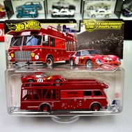 Hot Wheels Team Transport Ferrari 250 GTO | Fiat 642 RN2 Bartoletti Transporter / Transporteur Premi