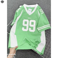 XUAN XUAN--【Free Custom Name&Number】Korean style Men's Women's Sports T-Shirt 3D Digital Print Coupl