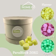 Para Deodorant Block  1 drum 20kg Lemon / Strawberry / Apple (20kg) Ubat Gegat / Pewangi