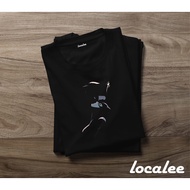 BATMAN & CATWOMAN KISSES BLACK TSHIRT - BATMAN SCREEN PRINTING T-SHIRT - DC HEROES BATAMAN CATWOMAN 