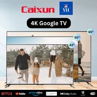 CAIXUN 43"/50"/65" 4K GOOGLE TV C43V1UG/C50V1UG/C65V1UG (DELIVERY KLANG VALLEY AREA ONLY)