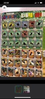 徵甲蟲王者英文版閃卡咭白卡