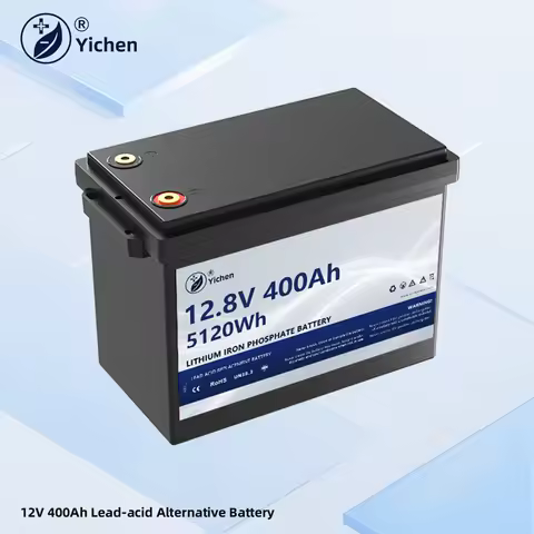 Yichen High Power 12.8V 400Ah 5120Wh LiFePO4 Battery Built-in BMS Bluetooth IP67 Waterproof for RV E