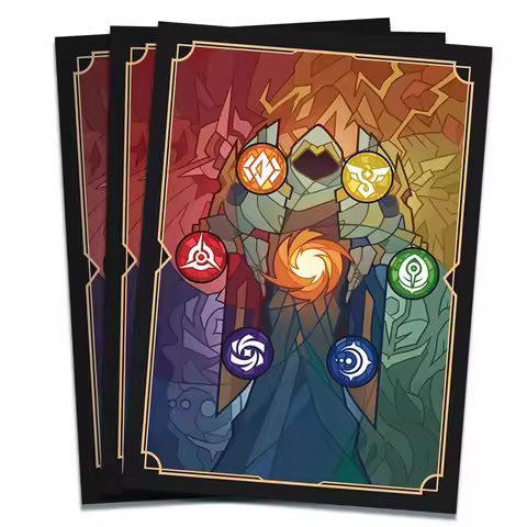 66x92mm Card Sleeves Foil Ahri Kasa relia Jnx Trading Card Game Protectors Shield Outer Cover PKM/PT