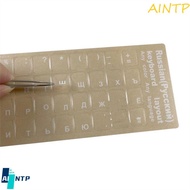 AINTP Keyboard Letter Sticker Transparent English Dust Protection For PC Laptop Accessories Hebrew L