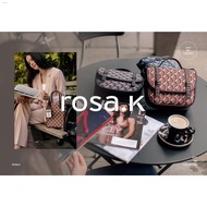 ♤KOREA ROSA.K MELROSE Monogram Drawstring Bag ⚡New In⚡-Directly from