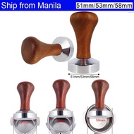 51mm/53mm/58mm Coffee Barista Espresso Flat Tamper Base Press Tampers for 51/53/58mm Portafilter