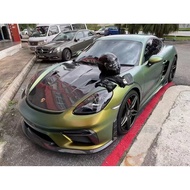 Porsche 718 cayman cayman Double-Sided Carbon Fiber Modified GTS Style Surrounded