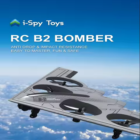 i-psy toys Imitation B2 Stealth Bomber WIFI FPV Remote Control Plane Airplane 2.4G Turbofan Structur