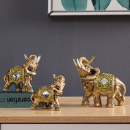 Resin Crafts Elephant New Products Household Goods Three Elephants Creative i Decorations Elephant Decorations