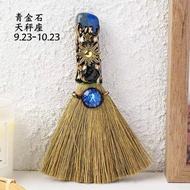 Witch Magic Broom Witch Props Witch Room Decoration Equipment Crystal Stone Bedroom Household Dust R