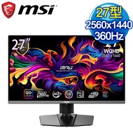 MSI 微星 MPG 271QRX QD-OLED 27型 WQHD 360Hz 電競螢幕