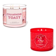 3 Wick Candles Bath and Body Works